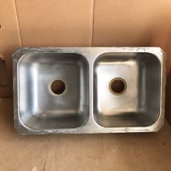 Double Basin Stainless Steel Sink