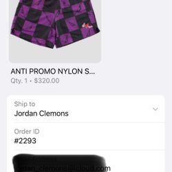 Antipromo Matty Boy shorts