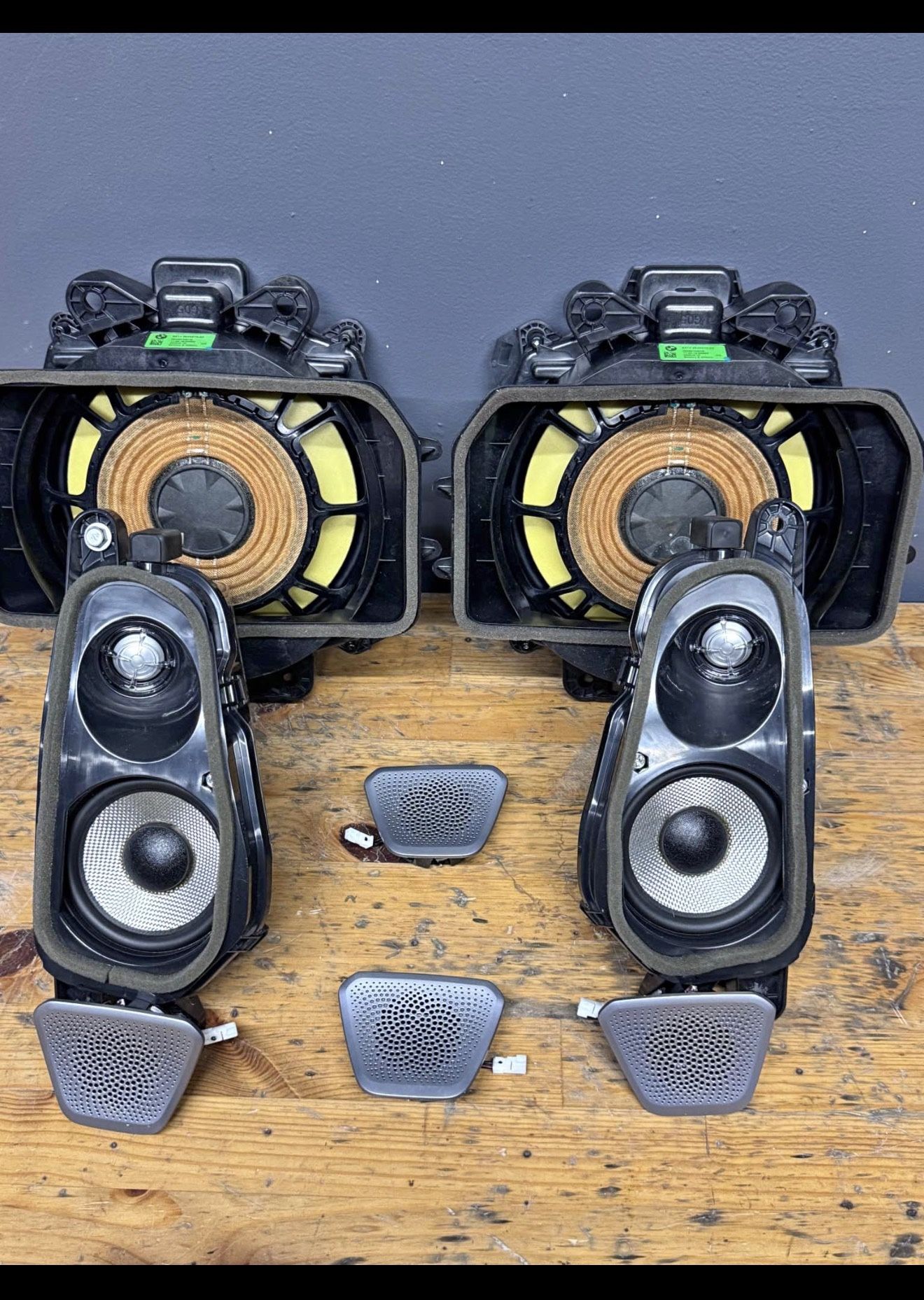 BMW Bowers & Wilkins Diamond Surround Sound – Complete Set