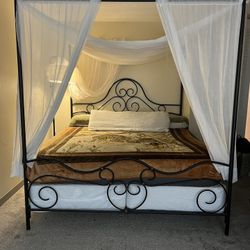 King Size Canopy Bed frame