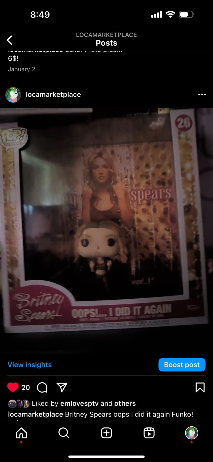 Britney Spears Funko Pop