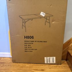 Folding Table 6FT