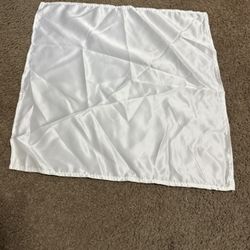 Lamour Satin Napkin 20"x20" - Ivory