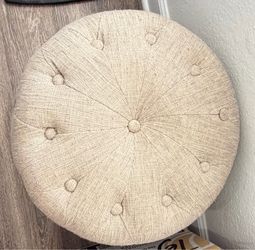 Beige Ottoman/Foot Stool