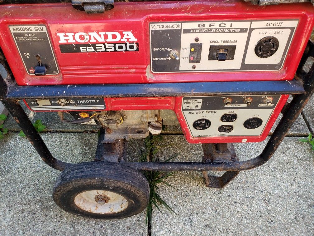Honda EB3500 Generator.