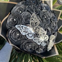 Eternal Rose Glitter Bouquet 