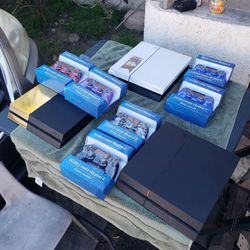 $160! Per PS4 500GB... Noo Games & 2 Sealed Controllers for $160! Each... games are on next picture with Prices... trade for Pokémon cards