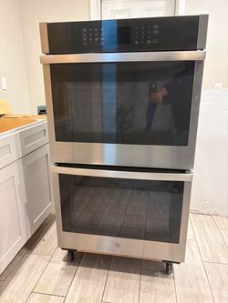 GE Stainless Steel Double Wall Oven 30 inches