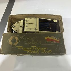 Antique Model Boat