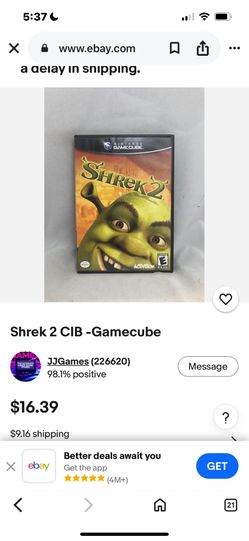 Shrek # 2 Great Condition