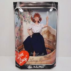 I Love Lucy Episode 150 “Lucy’s Italian Movie” Barbie Doll Mattel 25527
