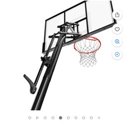 10ft Adjustable Spalding Basketball Hoop