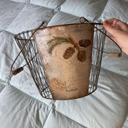 Wire Engraved Basket