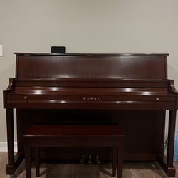 Kawai 506N Upright Piano – Excellent Condition – Bench Included