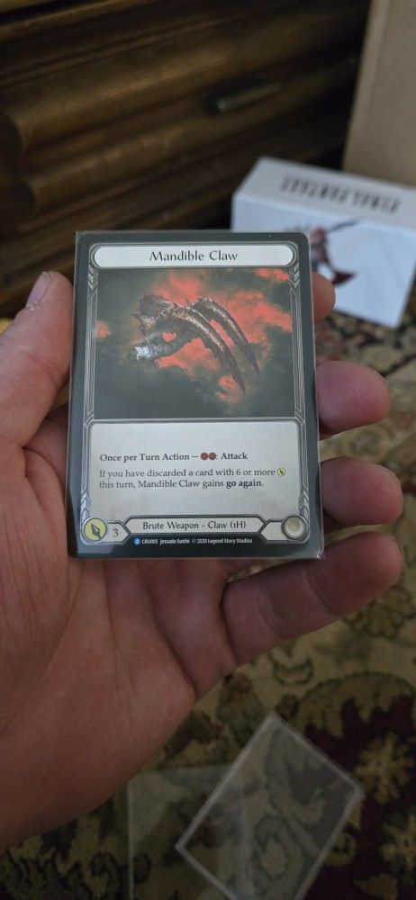 Flesh And Blood Mandible Claw 1st