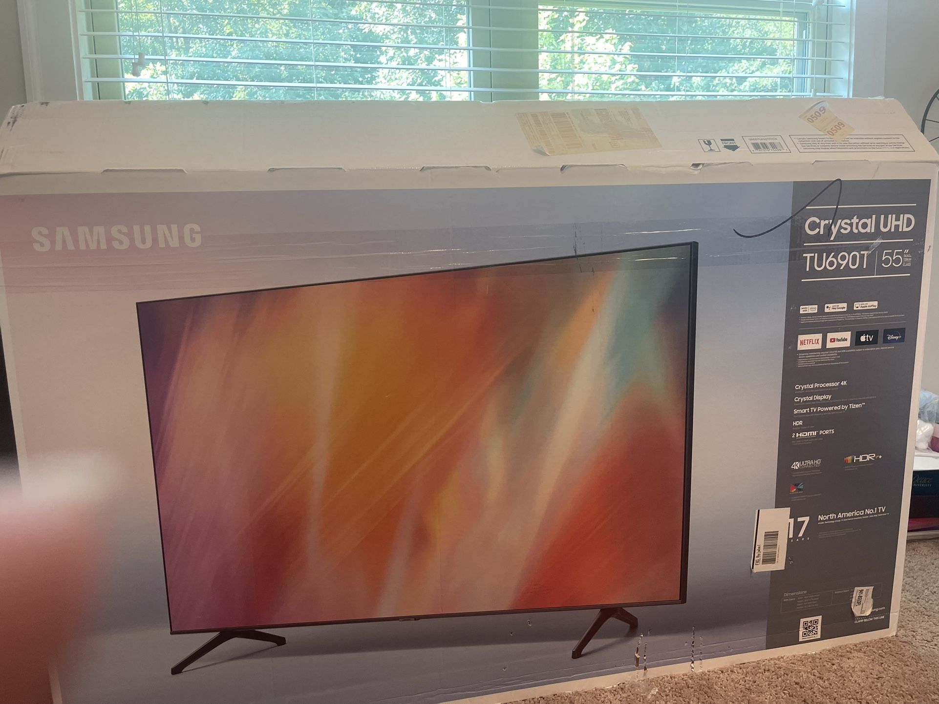 samsung crystal uhd tv 55 inch