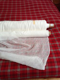 Lightweight sheer home decor fabric 64 yards