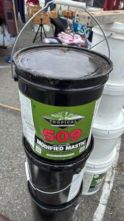 Modified mastic