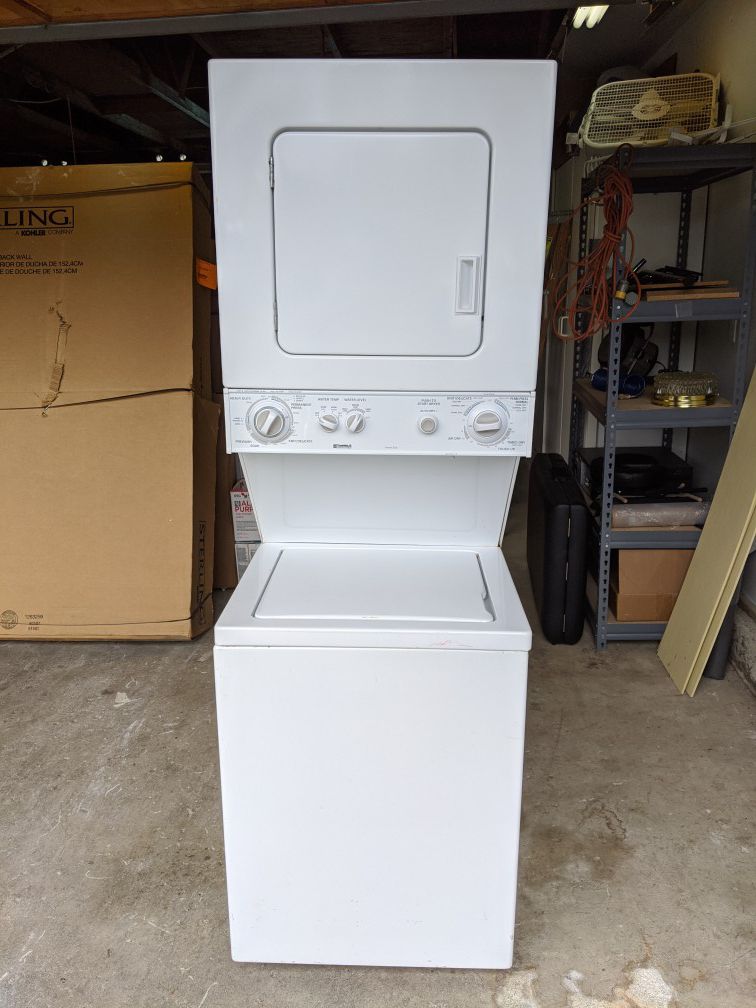 24" Kenmore Stackable Washer and Dryer