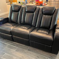 $39 Down Finance Power Reclining Sofa and Loveseat Sectional Sleeper Bedroom Set Queen Bed King Bed Mattres Dining Table 