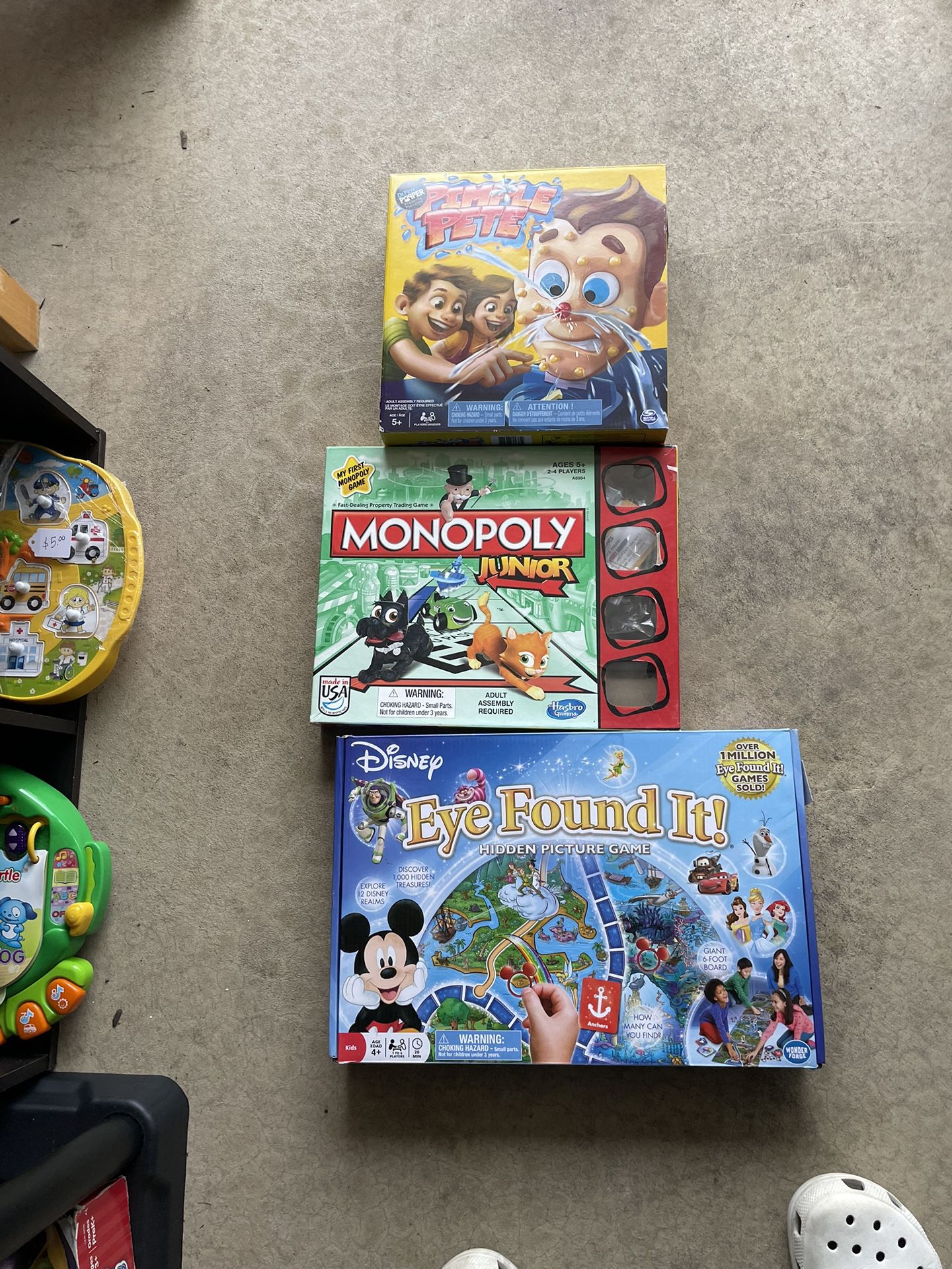 VARIETY OF BOARD GAMES 