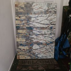 Wall Art With Real Stone