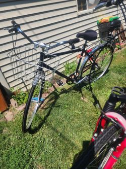 SCHWINN BIKE WITH SHOPPING  BASKET