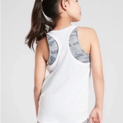 ATHLETA GIRL TIE BREAKER TANK  size S 7