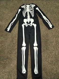 Skeleton costume Child size M