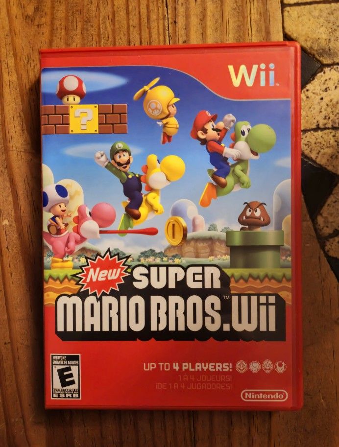 Wii Super Mario Bros. Check Out My Other Listings For More Wii Games