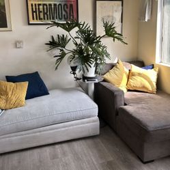 Love Seat One Is Light And One Is Dark!