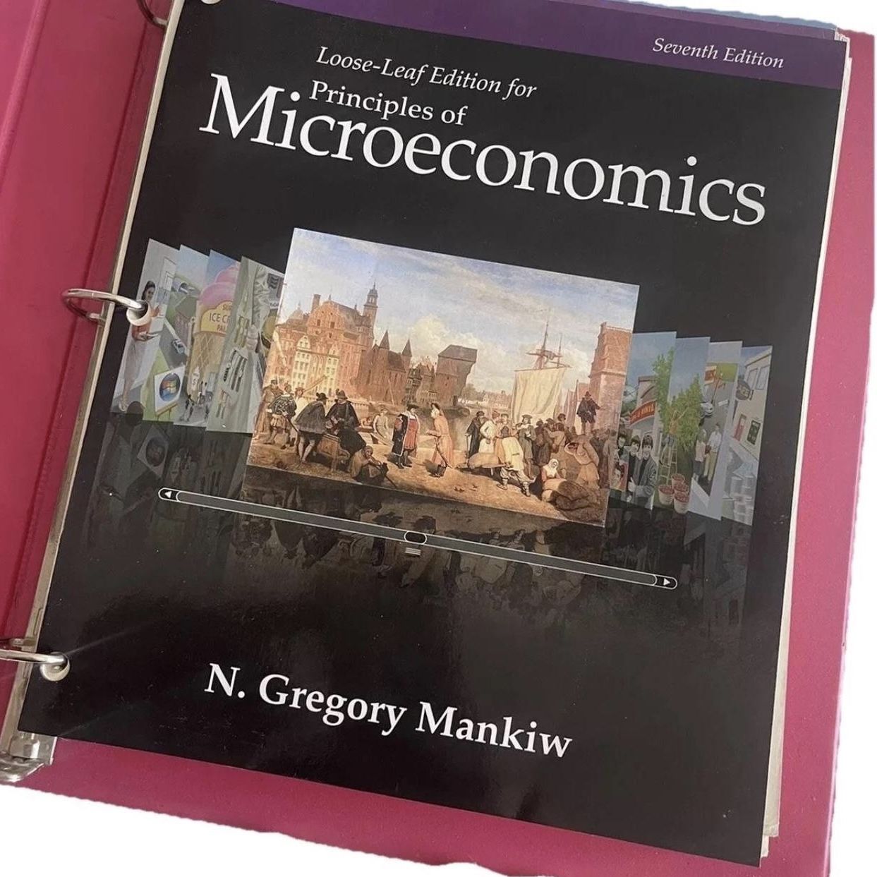 Principles of Microeconomics by N Gregory Mankiw 7th Edition Loose Leaf Textbook