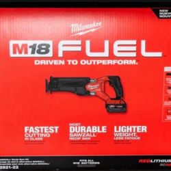Brand new Milwaukee Sawzall kit 2821-22
