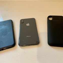 iPhone X 256 gb With 2 Cases