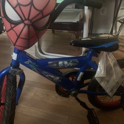 Spider-Man bike light up and sound