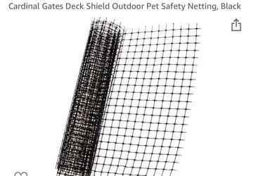 Cardinal Gates Deck Shield Outdoor Pet Safety Netting