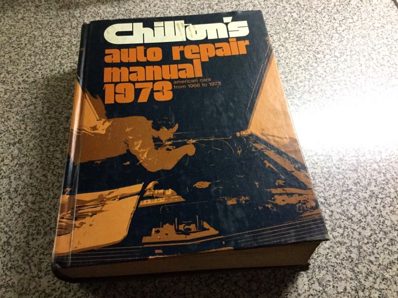 Chillon’s Auto Repair Manual. 1973
