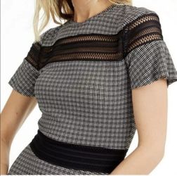 Michael Kors Dress (Houndstooth print) Size Medium