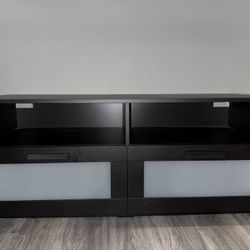 IKEA TV Stand/Media Console - BLACK