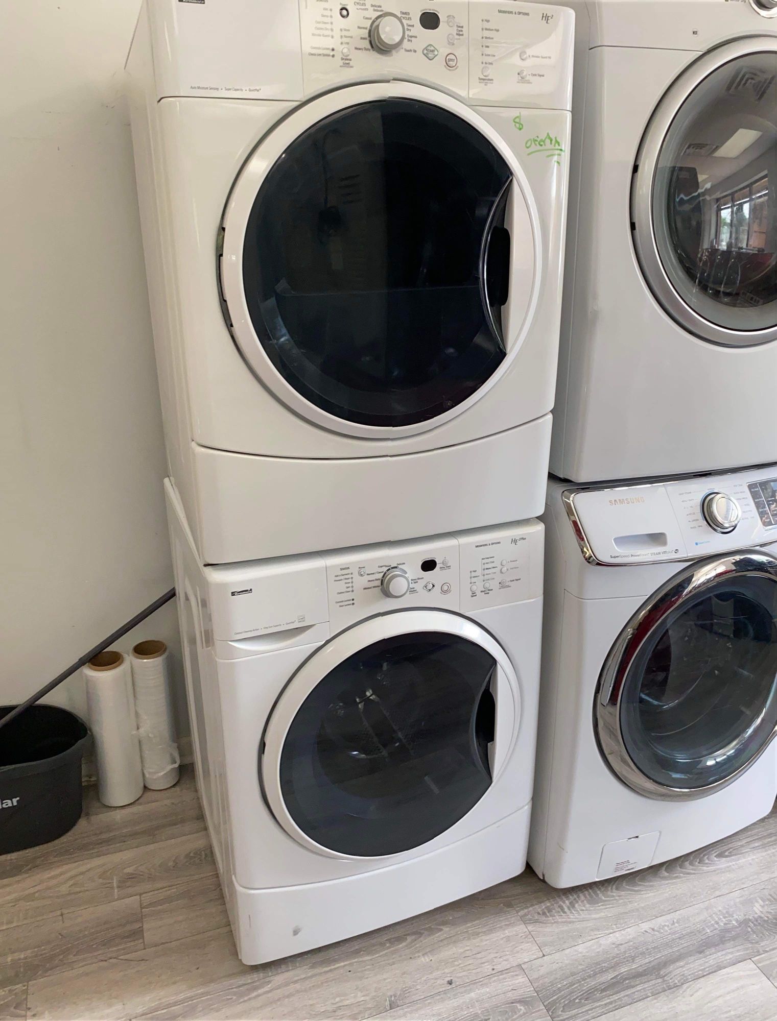Kenmore Washer And Gas Dryer Set For $560