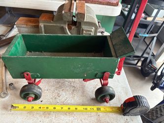 Handmade toy wagon
