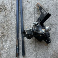 Curt Hitch With Stabilize Bars 