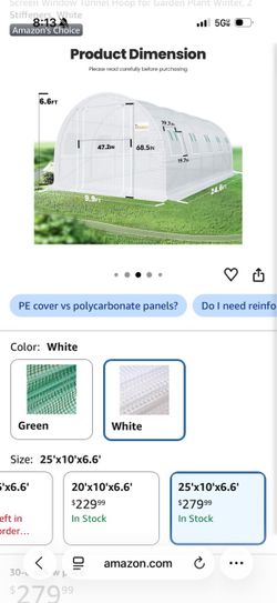 Brand new ! Huge greenhouse