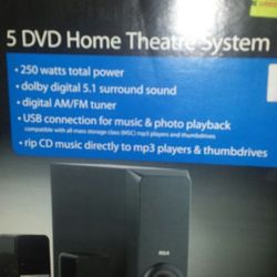 5 DVD home theater system