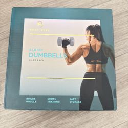 USED – BODY HYPE Dumbbells (4 lb Each)