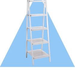 Brand NEW White Ladder Bookcase x 3 