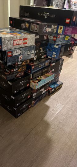 Large LEGO Set Collection – Star Wars, Marvel & More