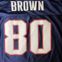 XL Troy Brown New England Patriots Jersey