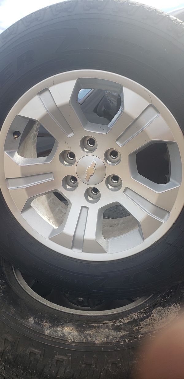 Chevy wheels with tires for Sale in Dallas, TX OfferUp