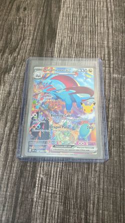 Salamence ex 156/128 SIR Pokemon TCG 30th Celebration